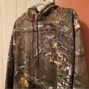 new dairy boy by paige lorenze camo hoodie